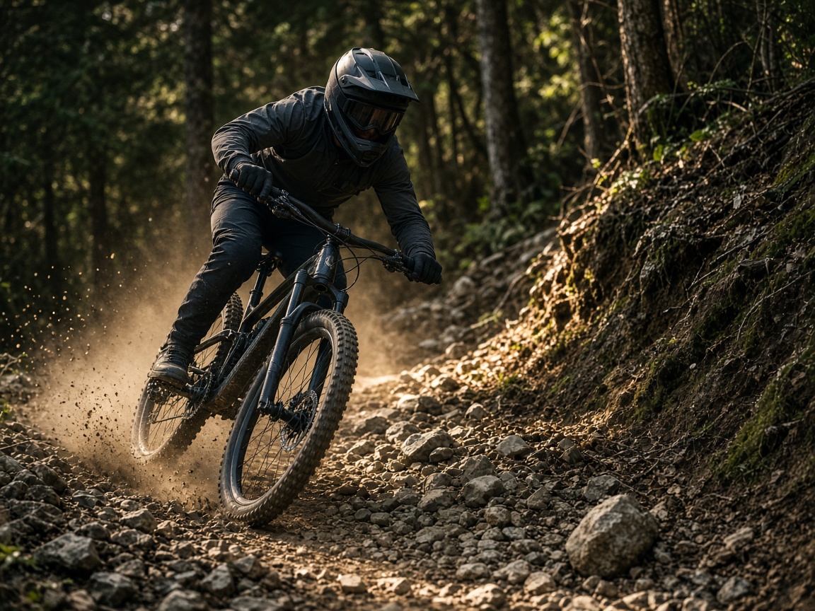 Mountain bike en senderos